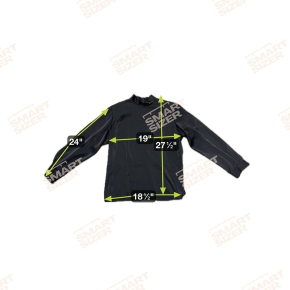 Pendleton Womens Classic Vintage Black Long Sleeve Mock Neck Blouse Top Size 14 - Picture 5 of 8